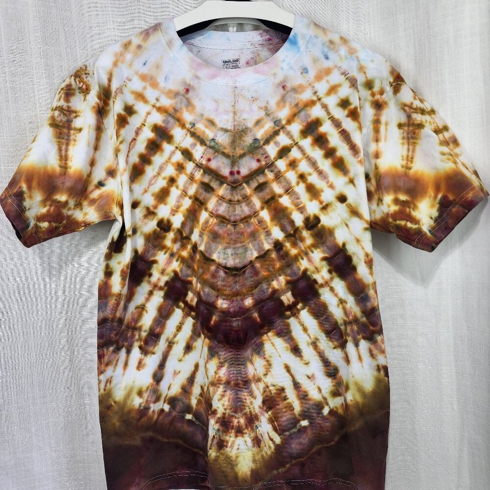 Oregon Rain V-Fold Tie-Dyed Men's T-Shirt - Size Large